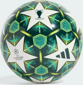 adidas UCL 2024/2025 Knockout Phase Trainings Fußball white/shadow green/hi-res green/solar slime