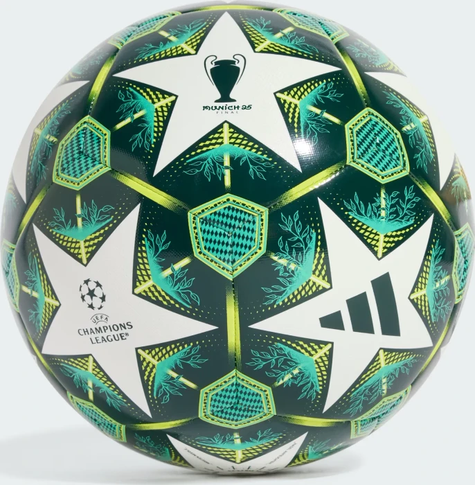 adidas UCL 2024/2025 Knockout Phase Trainings Fußball white/shadow green/hi-res green/solar slime