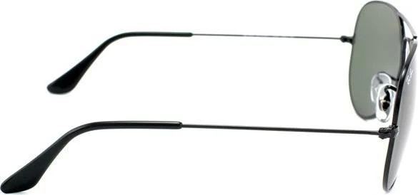 Ray-Ban RB3025 Aviator Classic 58mm polished black/green classic