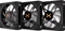 Krux Corvus 120 ARGB, LED-Steuerung, Fernbedienung, 120mm, 3er-Pack Vorschaubild
