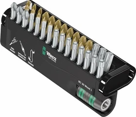 Wera Bit-Check 30 Wood 1 Bitset inkl. Werkzeugbox, 30-tlg.