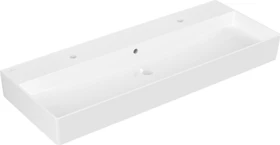 Villeroy & Boch Memento 2.0 Handwaschbecken 1200x470x150mm, mit Überlauf, weiß alpin ceramicplus