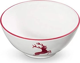 Gmundner Keramik Bordeauxroter Hirsch Schüssel 20cm