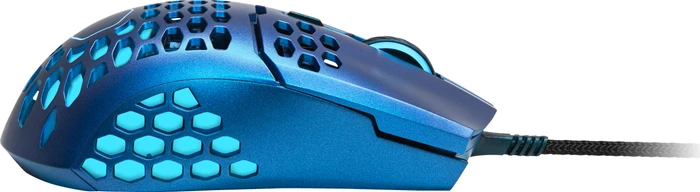 Cooler Master MasterMouse MM711 Blue Steel Edition RGB Gaming Maus blau, USB