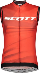 Scott RC Pro Trikot ärmellos fiery red/white (Herren)
