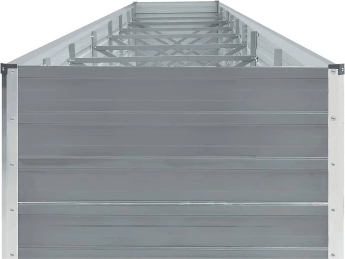 vidaXL Stahl Hochbeet 60x80cm grau