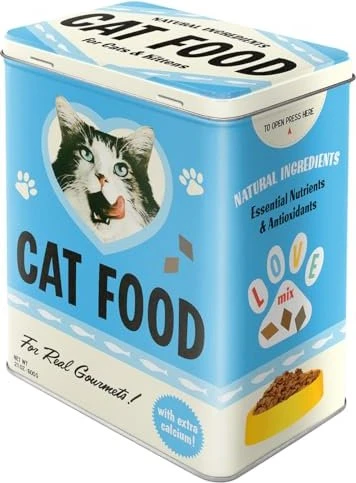 Nostalgic Art Retro Cat Food - Love Mix Aufbewahrungsbehälter 3l