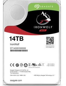 Seagate IronWolf NAS HDD +Rescue 14TB, 24/7, 512e / 3.5" / SATA 6Gb/s