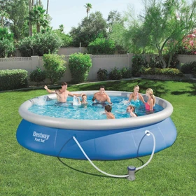 Bestway Fast Set Quick-Up Pool rund 457x84cm