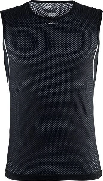 Craft Cool Mesh Superlight Funktionsshirt ärmellos schwarz/silber (Herren)