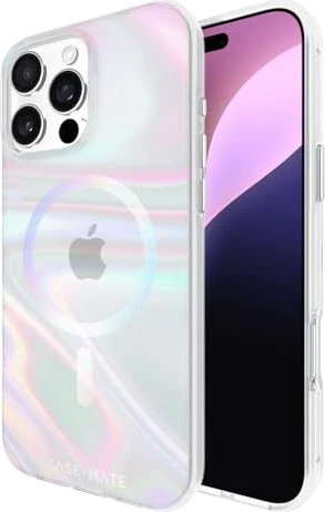 Case-Mate Soap Bubble MagSafe Case für Apple iPhone 16 Pro Max iridescent