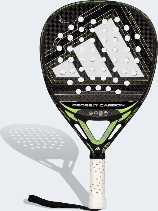 adidas Cross It Carbon 2026 Padel-Tennisschläger black/lime
