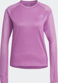 adidas Parley Adizero Laufshirt langarm semi pulse lilac (Damen)
