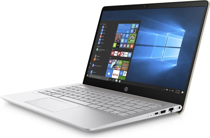 HP Pavilion 14-bf030ng, Silk Gold/Natural Silver, Core i5-7200U, 8GB RAM, 128GB SSD, 1TB HDD, GeForce 940MX, DE