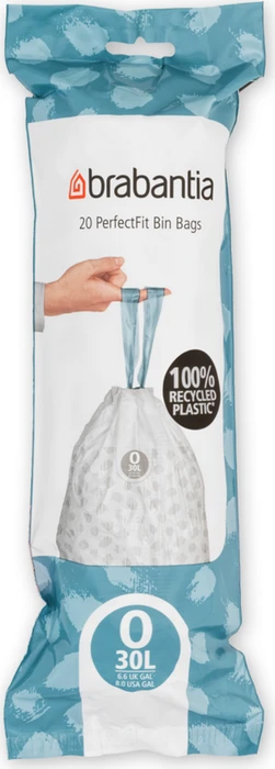 Brabantia PerfectFit Müllbeutel Typ O 30l, 20 Stück