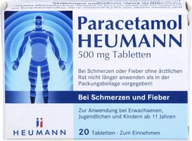 Paracetamol 500mg Heumann Tabletten, 20 Stück