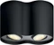 Philips Hue White Ambiance Pillar Spot 2-flammig schwarz Vorschaubild