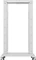 Lanberg Open Rack Series 19" Open Frame Rack 32HE, 4-Pfosten, mit Rollen, Flat Pack, tiefenverstellbar, 430-590mm, RAL 7035, 800mm tief Vorschaubild