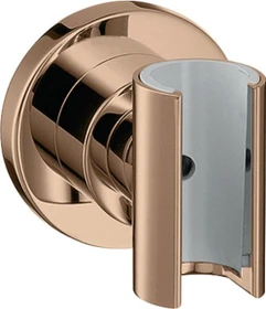 Hansgrohe Axor Citterio Brausehalter rund polished red gold