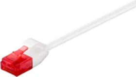 MicroConnect Slim Patchkabel, Cat6, U/UTP, RJ-45/RJ-45, 10m, weiß