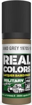 AK-Interactive 2nd Gen Real Colors idf sand grey 1970s-1980s, 17ml