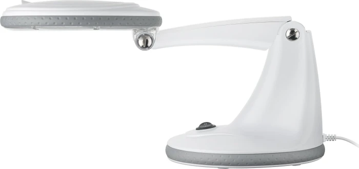 Wentronic Goobay LED-Stand-Lupenleuchte, 6W, 1.75x, 3 Dioptrien weiß