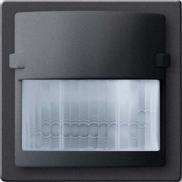 Busch-Jaeger Busch-Wächter 180 UP Sensor Komfort II mit Multilinse schwarz-matt, Bewegungssensor