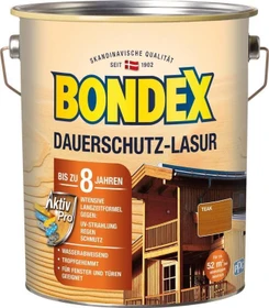Bondex Dauerschutz-Lasur teak, 4l