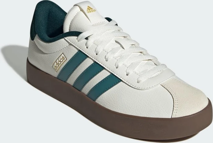adidas VL Court 3.0 core white/preloved teal/aurora ivy (Herren)