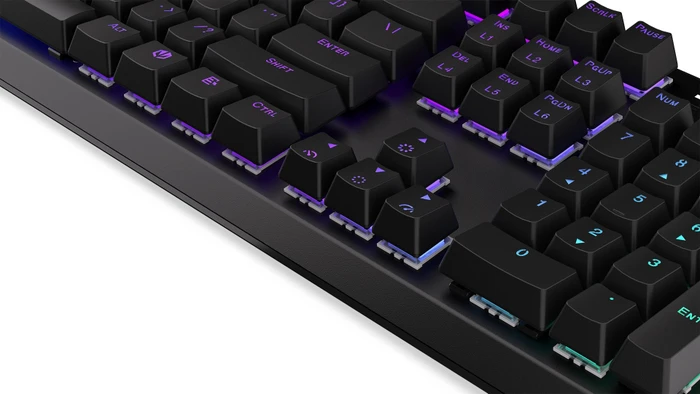 Endorfy Thock Wireless Brown, PBT, LEDs RGB, hot-swap, Kailh Box BROWN, USB/Bluetooth, US