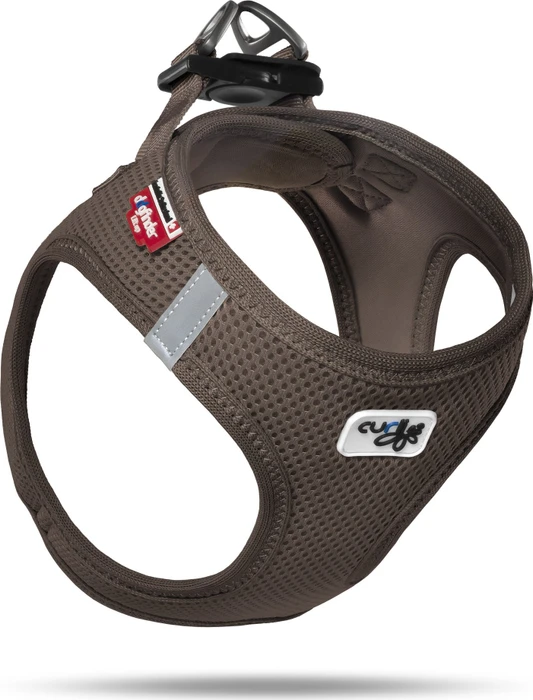 curli Vest Geschirr Air-Mesh, XXS, braun