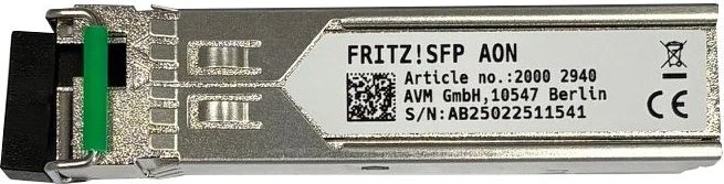 FRITZ! FRITZ!SFP AON, Gigabit LAN-Transceiver, LC-Simplex SM 10km, SFP, bulk