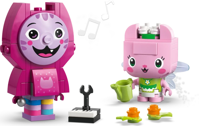 LEGO Gabbys Puppenhaus - Gabbys Katzenfreunde aus LEGO Steinen