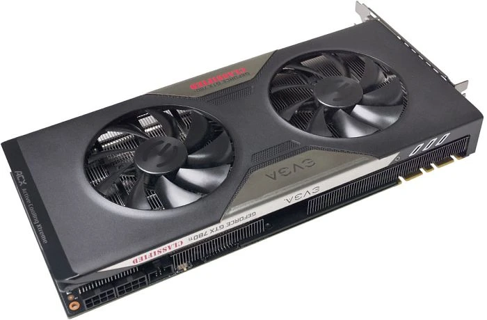 EVGA GeForce GTX 780 Ti Dual Classified ACX Cooler, 3GB GDDR5, 2x DVI, HDMI, DP