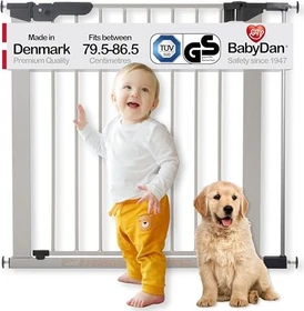 Baby Dan Premier Treppenschutzgitter 79.6-86.5cm schwarz
