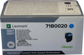 Lexmark Toner 71B0020 cyan