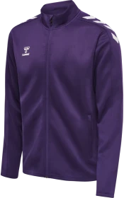hummel Core XK Poly Zip Sweat Trainingsjacke acai/white