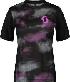 Scott Trail Vertic Trikot kurzarm black/liquid purple (Damen)