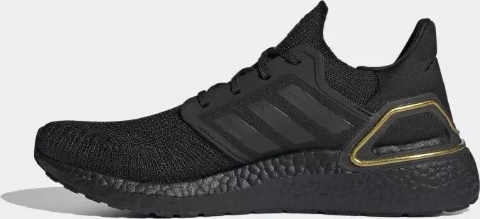 adidas Ultraboost 20 core black/gold metallic (Herren)