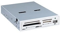 Ultron UCR 75in1 weiß Multi-Slot-Cardreader, USB 2.0 9-Pin Stecksockel [Stecker]