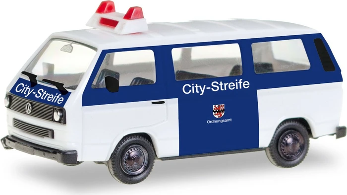 Herpa VW T3 Bus Citystreife Ordnungsamt Leverkusen