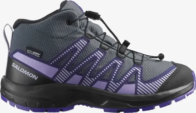 Salomon XA Pro V8 Mid Waterproof turbulence/black/liberty (Junior)