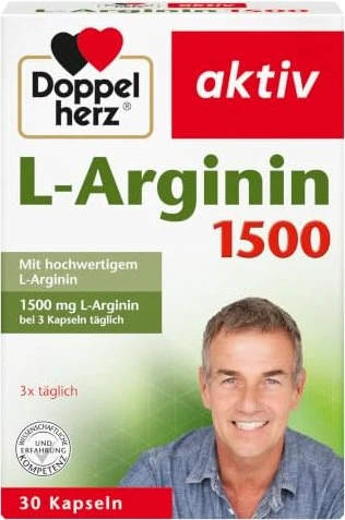 Doppelherz aktiv L-Arginin 1500 Kapseln, 30 Stück