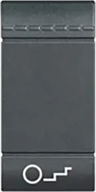 Bticino LivingLight Wippe Treppenhaus 1-modulig, anthrazit