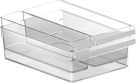 Rotho Loft Kühlschrankorganizer Aufbewahrungsbehälter-Set, 3-tlg.