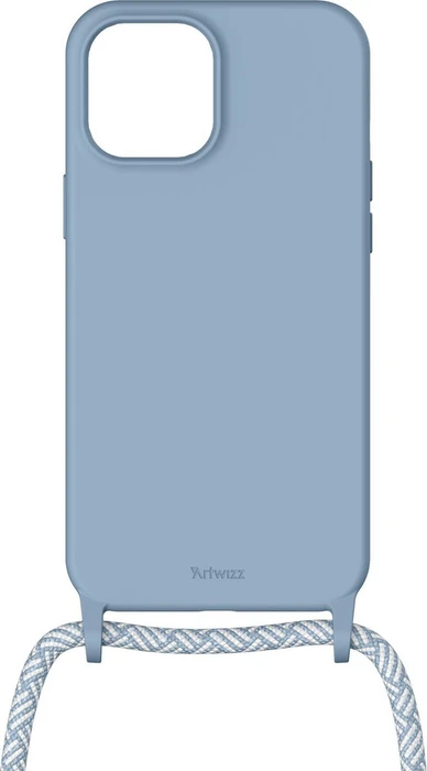 Artwizz HangOn Case Silicone für Apple iPhone 12 Pro Max Nordic-Blue