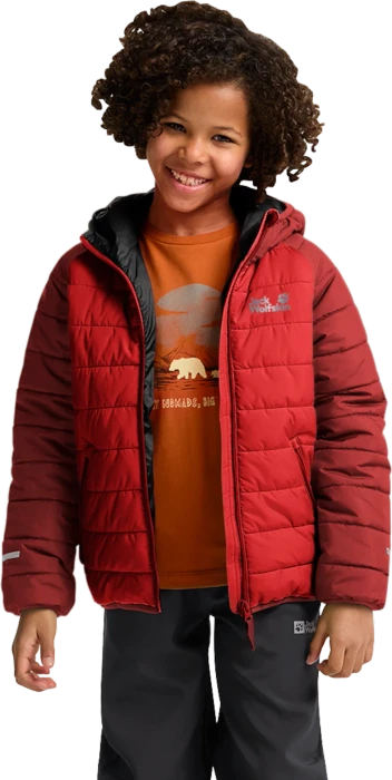 Jack Wolfskin Zenon Funktionsjacke siren red (Junior)