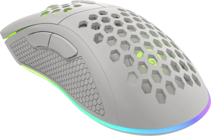 Genesis Krypton 555 Ultralight Gaming Mouse weiß, USB