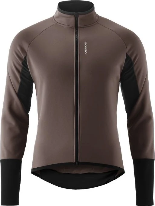 Gonso Road Softshell 2 Fahrradjacke fossil (Herren)
