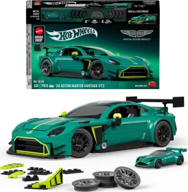 Mattel Brick Shop Hot Wheels '24 Aston Martin Vantage Gt3